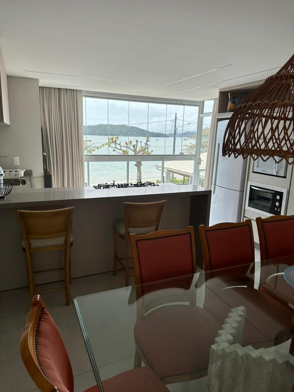 Apartamento Frente Mar Na Baia De Porto Belo Dış mekan fotoğraf